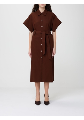Dress PINKO Woman color Brown