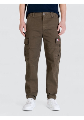 Pants TOMMY JEANS Men color Brown