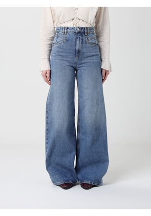 Jeans ISABEL MARANT Woman color Gnawed Blue