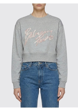Sweatshirt BALMAIN Woman color Grey