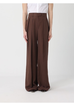 Pants BRUNELLO CUCINELLI Woman color Brown