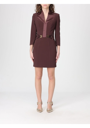 Dress ELISABETTA FRANCHI Woman color Brown