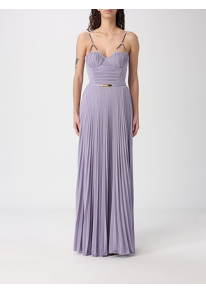 Dress ELISABETTA FRANCHI Woman color Violet
