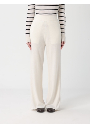 Pants MAX MARA Woman color White