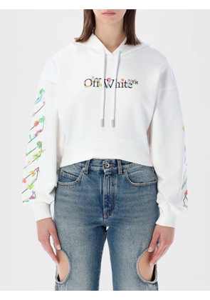 Sweatshirt OFF-WHITE Woman color White