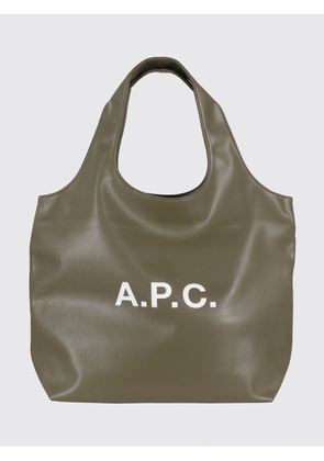 Tote Bag A. P.C. Woman color Green
