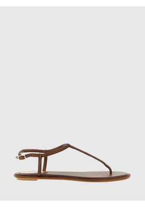 Heeled Sandal RENE CAOVILLA Woman color Brown