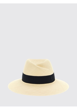Hat MAISON MICHEL Woman color Blue