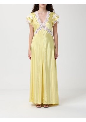 Dress ALBERTA FERRETTI Woman color Yellow