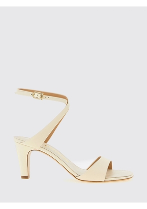 Heeled Sandal FERRAGAMO Woman color Beige