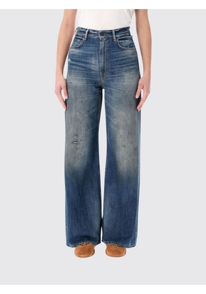 Jeans ACNE STUDIOS Woman color Denim