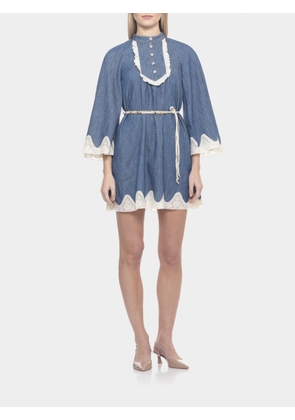 Dress ZIMMERMANN Woman color Blue