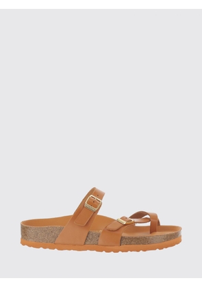 Heeled Sandal BIRKENSTOCK Woman color Orange