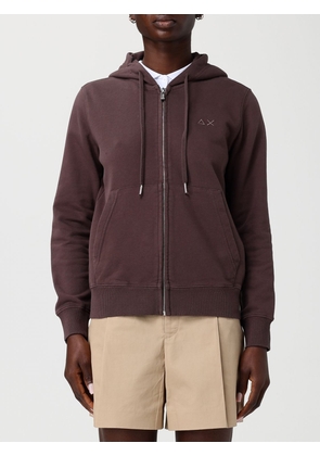 Sweatshirt SUN68 Woman color Brown