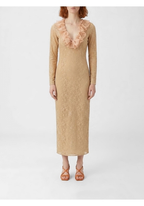 Dress ALESSANDRA RICH Woman color Nude