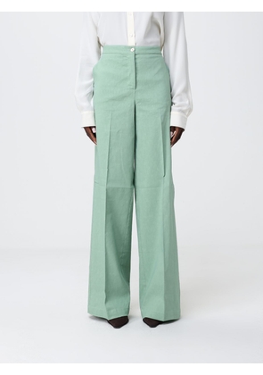 Pants PINKO Woman color Green