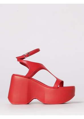 Heeled Sandal VIC MATIÉ Woman color Red