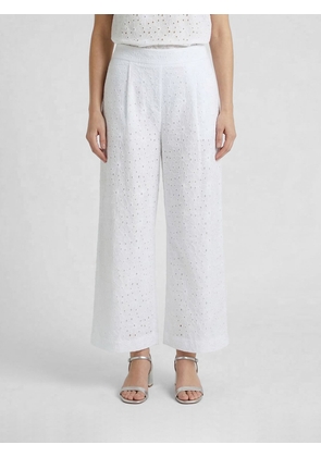 Pants TWINSET Woman color White