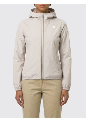 Jacket K-WAY Woman color Beige