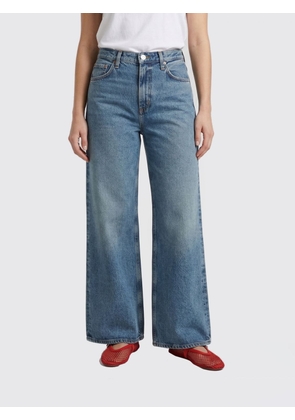 Jeans AGOLDE Woman color Indigo