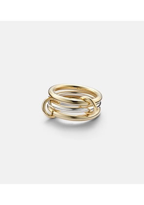 Spinelli Kilcollin Taurus SG 18kt gold and sterling silver linked rings