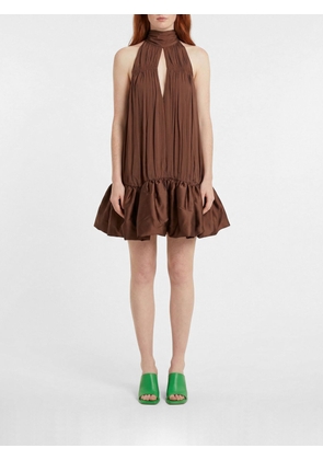 Dress ROTATE Woman color Brown