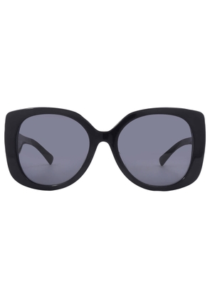 Versace Dark Grey Butterfly Sunglasses VE4387F GB1/87 56