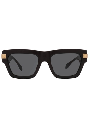 Versace Dark Grey Square Mens Sunglasses VE4464F GB1/87 55