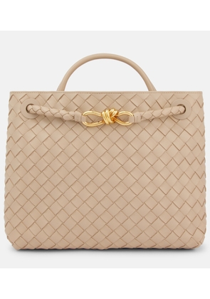 Bottega Veneta Andiamo Intrecciato Medium leather tote bag