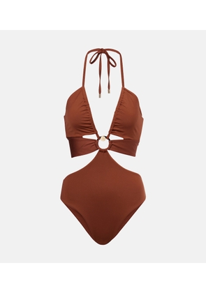 Max Mara Cleopatra cutout swimsuit