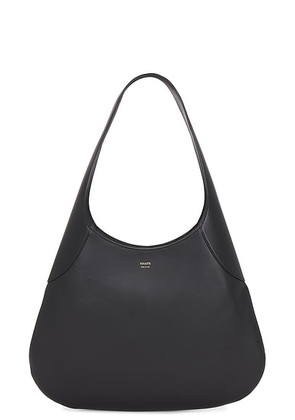 KHAITE Joan Large Hobo Bag in Black - Black. Size all.