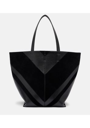 Phoebe Philo Pot Cabas suede and leather tote bag