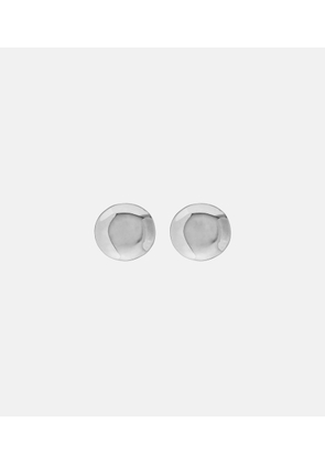 Phoebe Philo Medallion Dish sterling silver earrings