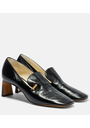 Phoebe Philo Leather loafer pumps