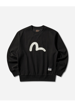 Men s Seagull Rivet Sweatshirt Black