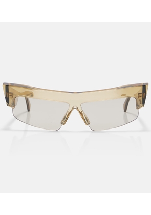 Phoebe Philo Sliced Cruise rectangular sunglasses