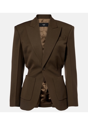 Phoebe Philo Kick wool twill blazer