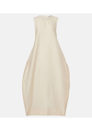 Rohe Linen and silk-blend maxi dress