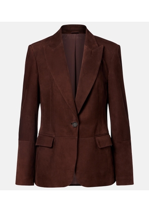 Brunello Cucinelli Monili suede blazer