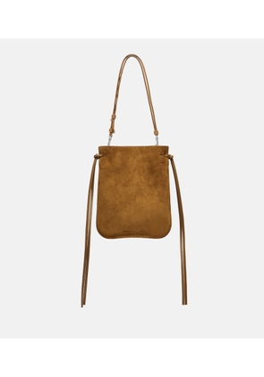 Phoebe Philo Gig Pouch suede shoulder bag