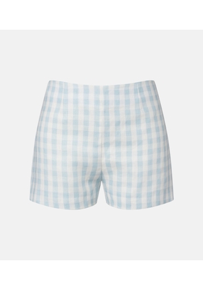 Faithfull Lila gingham linen shorts