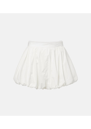 Faithfull Arras gathered cotton shorts