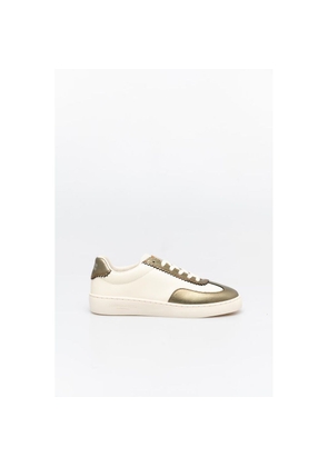 Scotch & Soda Bronze Leather Low Top Sneakers - EU38/US8