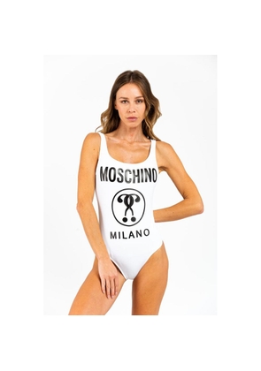Moschino White Polyamide One-Piece Swimsuit - I
