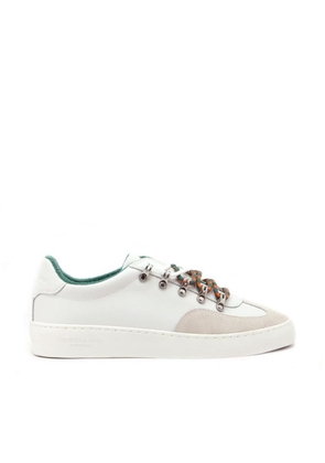 Scotch & Soda White Leather Low Top Sneakers - EU42/US9