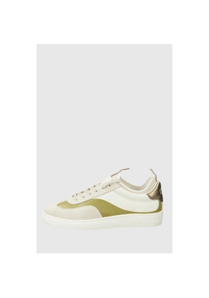 Scotch & Soda Beige Leather Low Top Sneakers - EU39/US9