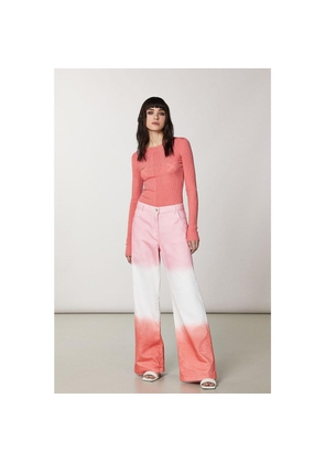 Patrizia Pepe Pink Viscose Jeans Denim - I