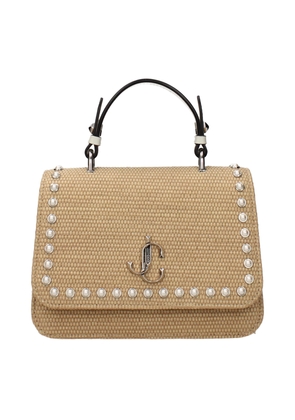 Jimmy Choo Beige Raffia Handbag