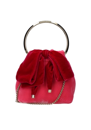 Jimmy Choo Pink Velvet Handbag