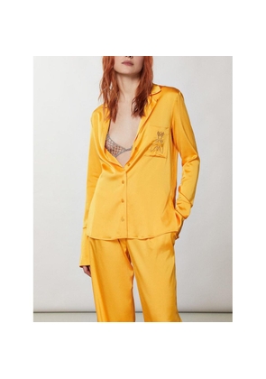 Patrizia Pepe Orange Viscose Blouse - IT40